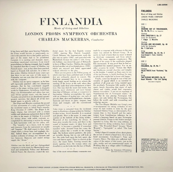 Finlandia—Music Of Grieg And Sibelius