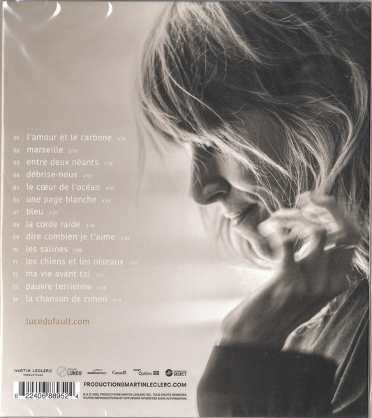 Luce Dufault - Dire Combien Je T'aime | Productions Martin Leclerc (PMLCD8895) - 2 Luce Dufault - Dire Combien Je T'aime | Productions Martin Leclerc (PMLCD8895) - 2