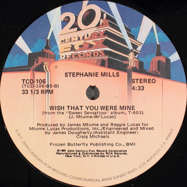 Stephanie Mills - Sweet Sensation | 20th Century Fox Records (TCD-106) - 2 Stephanie Mills - Sweet Sensation | 20th Century Fox Records (TCD-106) - 2