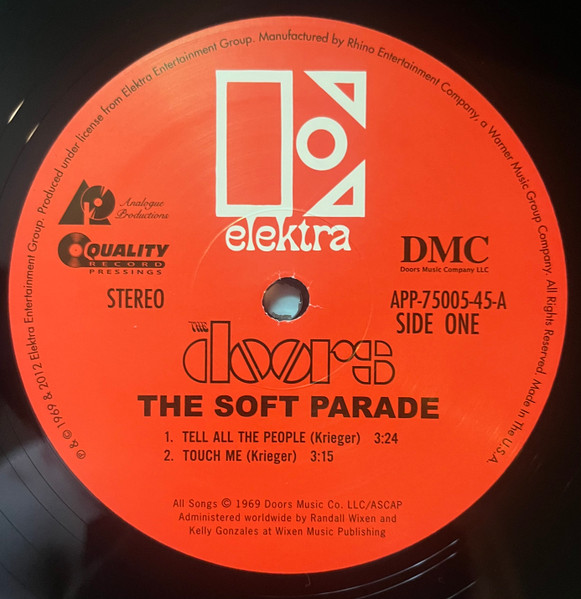 The Doors - The Soft Parade | Elektra (EKS 75005) - 4