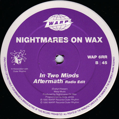 Nightmares On Wax - Aftermath #3 | Warp Records (WAP 6RR) - 4 Nightmares On Wax - Aftermath #3 | Warp Records (WAP 6RR) - 4