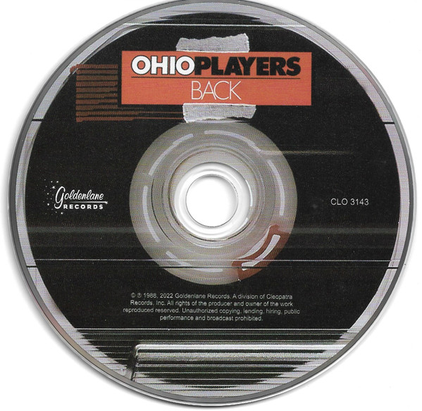 Ohio Players - Back | Goldenlane Records (CLO 3143) - 3