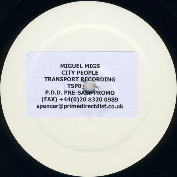 Miguel Migs - City People | Transport Recordings (TSP-021) - main Miguel Migs - City People | Transport Recordings (TSP-021) - main