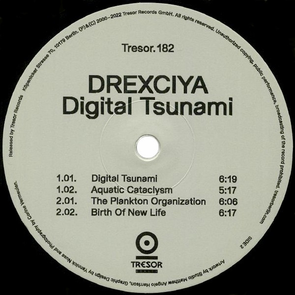 Drexciya - Digital Tsunami | Tresor (Tresor.182) - 2