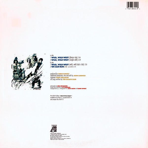 The Escape Club - Wild, Wild West (Dance Mix) | Atlantic (0-86544) - 2