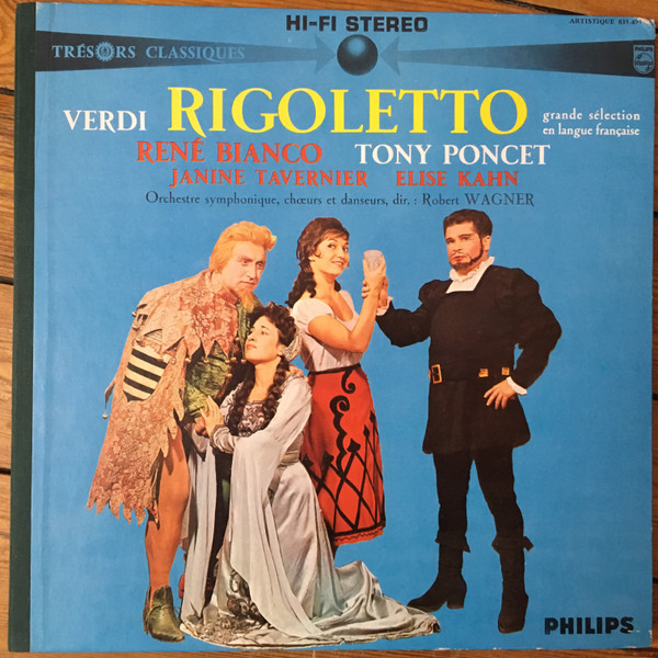 Giuseppe Verdi - Rigoletto | Philips (835.495 LY) - main