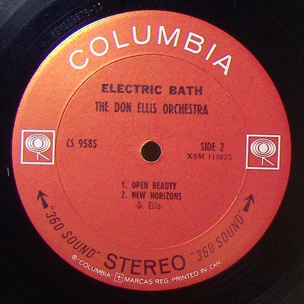 The Don Ellis Orchestra - Electric Bath | Columbia (CS 9585) - 4