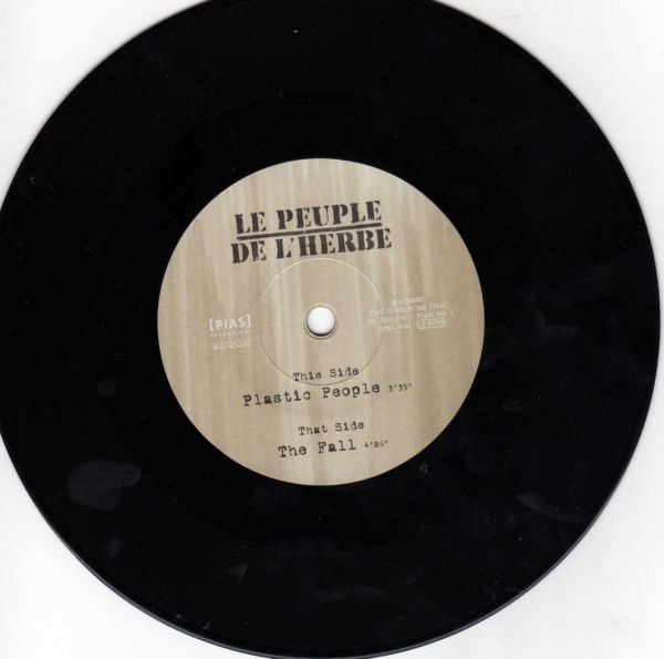 Le Peuple De L'Herbe - Plastic People | [PIAS] Recordings (PIASB 228 S) - 3