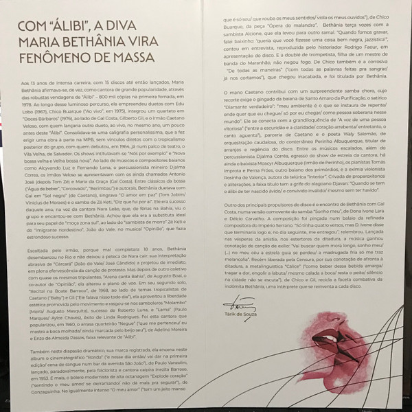 Maria Bethânia - Álibi | Philips (060243597641) - 2