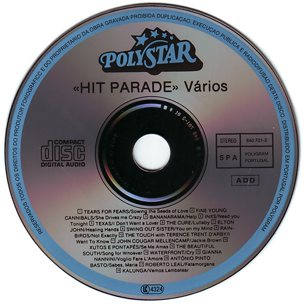 Various - Hit Parade | Polystar (840 701-2) - 3