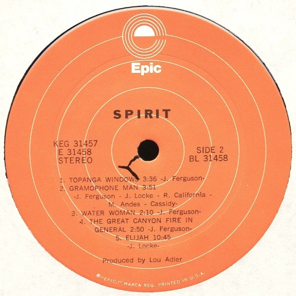 Spirit - Spirit | Epic (KEG 31457) - 4 Spirit - Spirit | Epic (KEG 31457) - 4