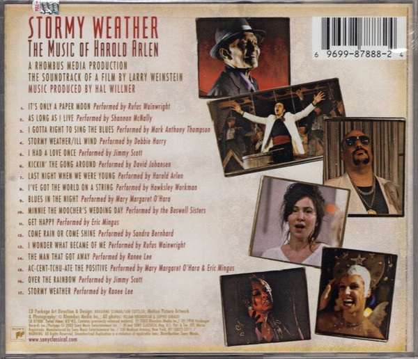 Various - Stormy Weather: The Music Of Harold Arlen | Sony Classical (SK 87888)