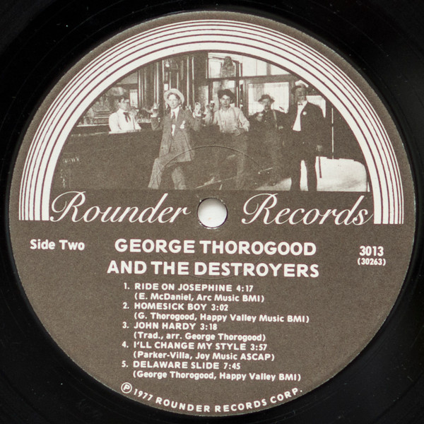 George Thorogood & The Destroyers - George Thorogood And The Destroyers [Vinyl] | Rounder Records (3013) - 4