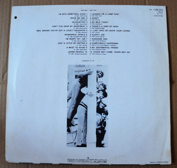 Herman's Hermits - 20 Golden Greats | RAK (11C080- 65121)