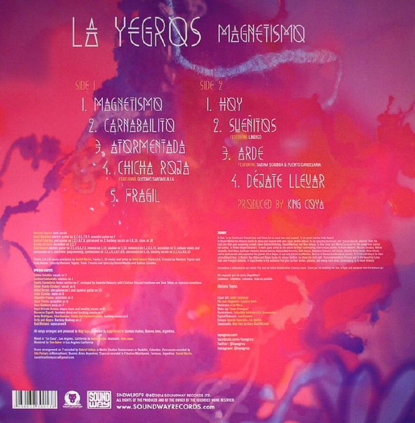 La Yegros - Magnetismo | Soundway (SNDWLP079) - 2 La Yegros - Magnetismo | Soundway (SNDWLP079) - 2