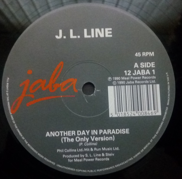 S.L. Line - Another Day In Paradise (The Only Version) | JABA (12 JABA 1) - 3