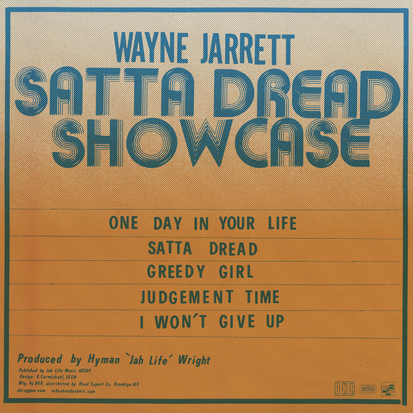 Wayne Jarrett - Satta Dread Showcase | Jah Life (JL-065) - 2 Wayne Jarrett - Satta Dread Showcase | Jah Life (JL-065) - 2