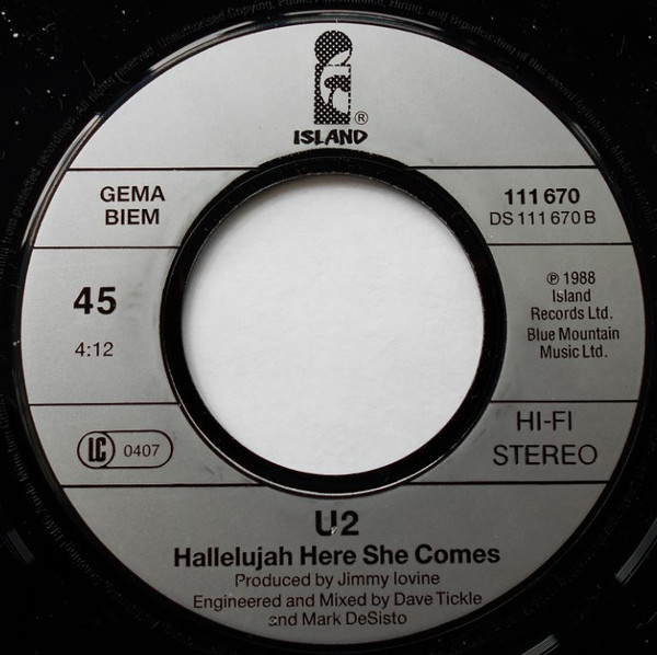 U2 - Desire | Island Records (111 670) - 4 U2 - Desire | Island Records (111 670) - 4