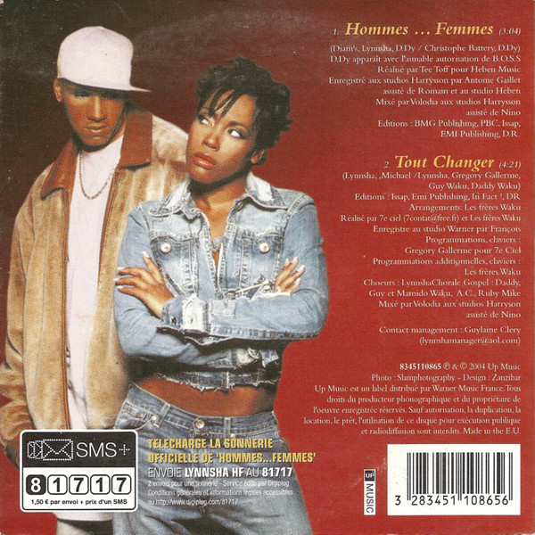 Lynnsha Feat D.Dy - Hommes...Femmes | Up Music (8345110865) - 2