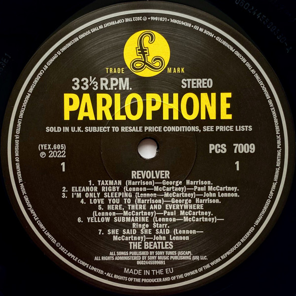 The Beatles - Revolver | Apple Records (0602445599691) - 3