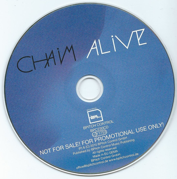 Chaim - Alive | BPitch Control (BPC230CD) - 3