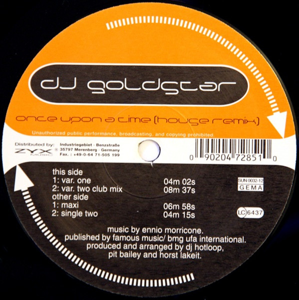 DJ Goldstar - Once Upon A Time (Remix) | Sunnyside Up (SUN 0032-12) - main DJ Goldstar - Once Upon A Time (Remix) | Sunnyside Up (SUN 0032-12) - main