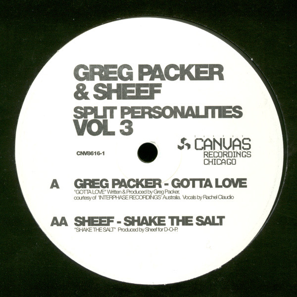 Greg Packer & Sheef - Split Personalities (Vol 3) | Canvas (CNV8616-1)