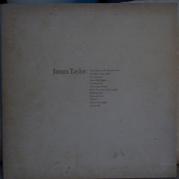 James Taylor - James Taylor's Greatest Hits | Warner Bros. Records (BS 2979)