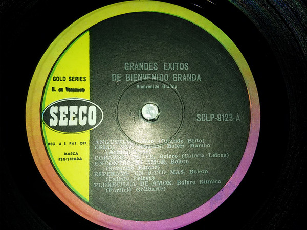 Bienvenido Granda Con La Sonora Matancera - Grandes Exitos De Bienvenido Granda | Seeco (SCLP-9123) - 4 Bienvenido Granda Con La Sonora Matancera - Grandes Exitos De Bienvenido Granda | Seeco (SCLP-9123) - 4