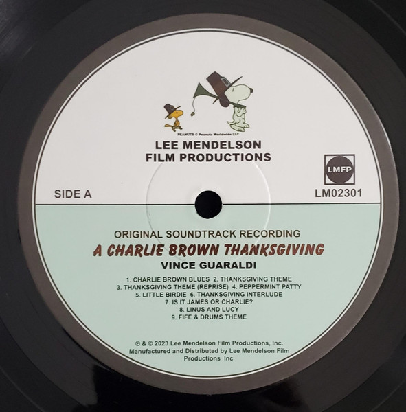 Vince Guaraldi Quintet - A Charlie Brown Thanksgiving | Lee Mendelson Film Productions, Inc. (LMO2301) - 3