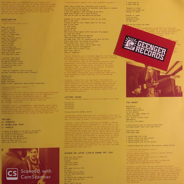 (The) Lesser Men - References, Reflections: Revelations | Geenger Records (GNGR077) - 4 (The) Lesser Men - References, Reflections: Revelations | Geenger Records (GNGR077) - 4