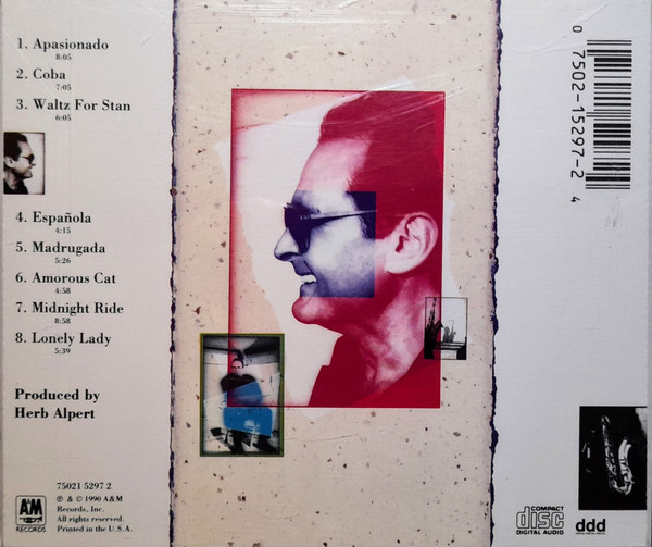 Stan Getz - Apasionado [CD] | A&M Records (75021 5297 2) - 3