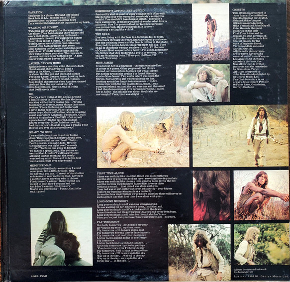 John Mayall - Blues From Laurel Canyon | London Records (PS 545) - 3