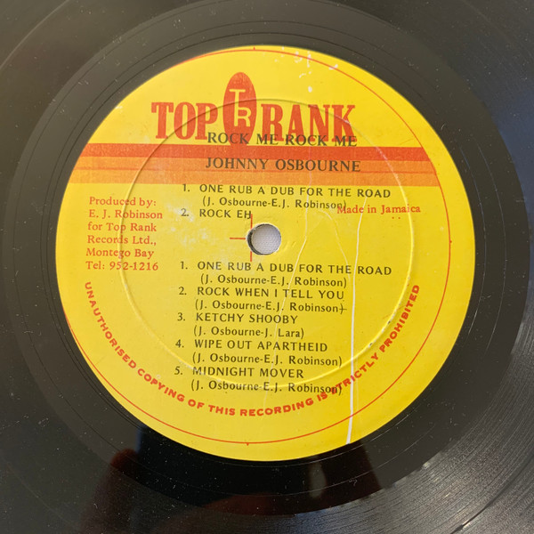 Johnny Osbourne - Rock Me Rock Me | Top Rank (TRA 6004 LP) - 4 Johnny Osbourne - Rock Me Rock Me | Top Rank (TRA 6004 LP) - 4