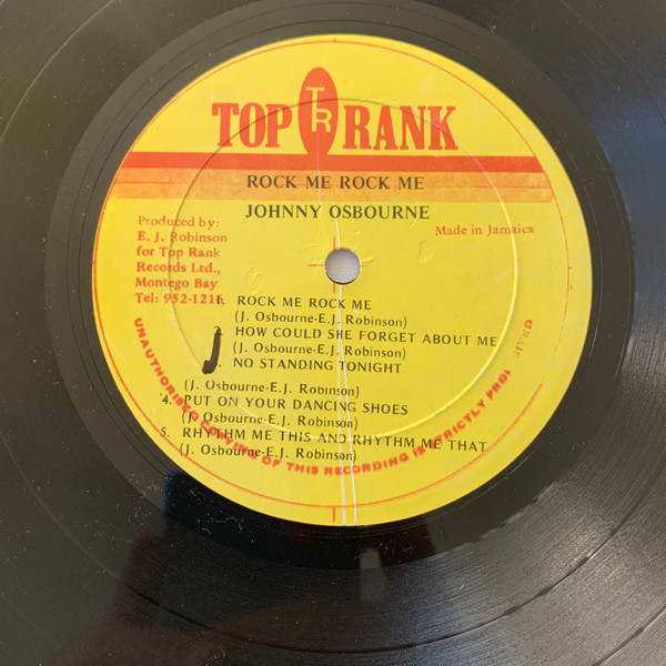 Johnny Osbourne - Rock Me Rock Me | Top Rank (TRA 6004 LP) - 3 Johnny Osbourne - Rock Me Rock Me | Top Rank (TRA 6004 LP) - 3
