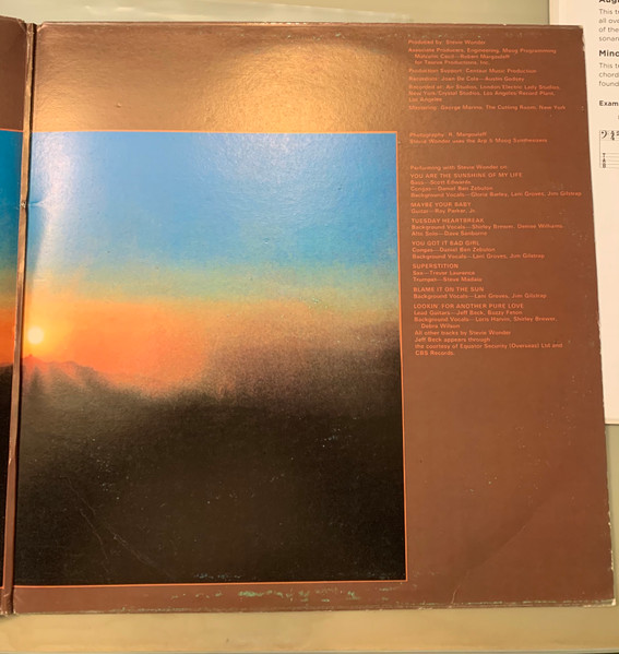Stevie Wonder - Talking Book | Motown (2-47.085) - 3