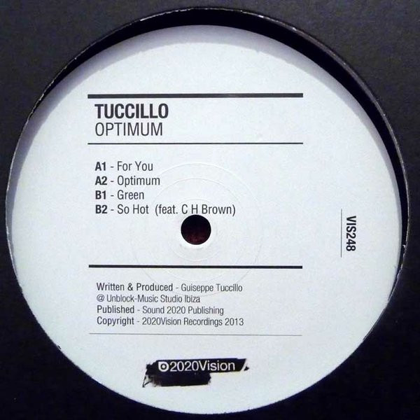 Giuseppe Tuccillo - Optimum | 20:20 Vision (VIS248) - 2 Giuseppe Tuccillo - Optimum | 20:20 Vision (VIS248) - 2