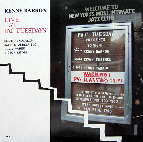 Kenny Barron - Live At Fat Tuesdays | Enja Records (enja 5071)
