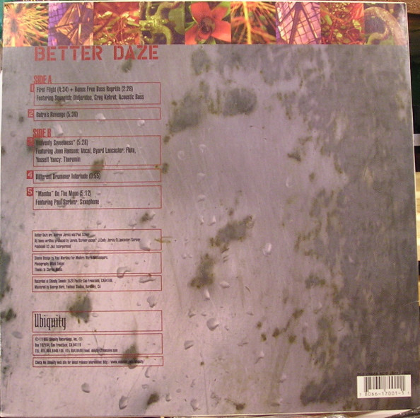 Better Daze - First Flight E.P. | Ubiquity (URCDEP0001) - 2