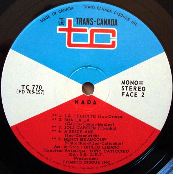 Nada - Nada | Trans-Canada (TC-770) - 4 Nada - Nada | Trans-Canada (TC-770) - 4