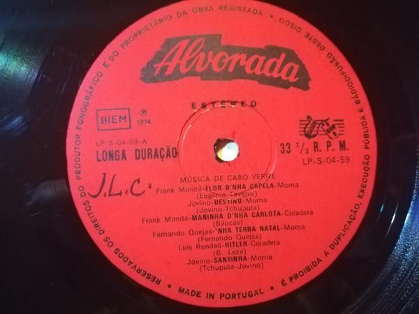 Various - Música De Cabo Verde | Alvorada (LP-S-04-59) - 3