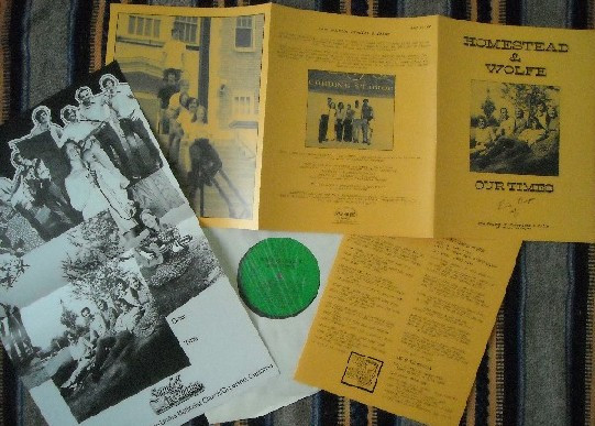 Homestead & Wolfe - Our Times | Anazitisi Records (ARLP 70-16F) - 3