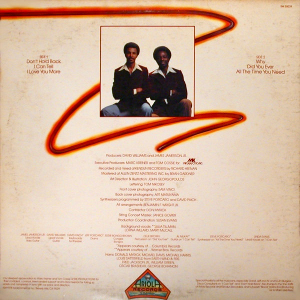 Chanson - Chanson | Ariola Records America (SW-50039) - 2 Chanson - Chanson | Ariola Records America (SW-50039) - 2