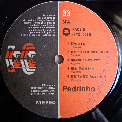 Pedrinho - Nhõs No Dêxa De Estupidês | Iefe Discos (IEFE-004) - 2 Pedrinho - Nhõs No Dêxa De Estupidês | Iefe Discos (IEFE-004) - 2