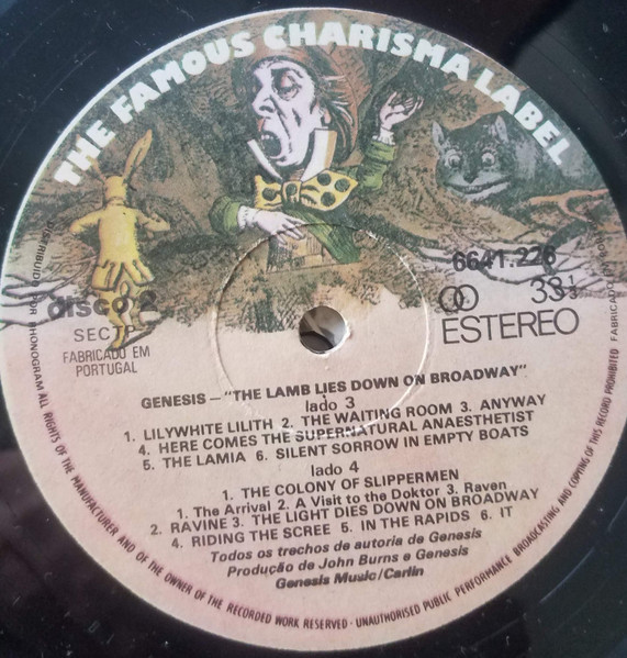 Genesis - The Lamb Lies Down On Broadway | Charisma (6641.226) - 4