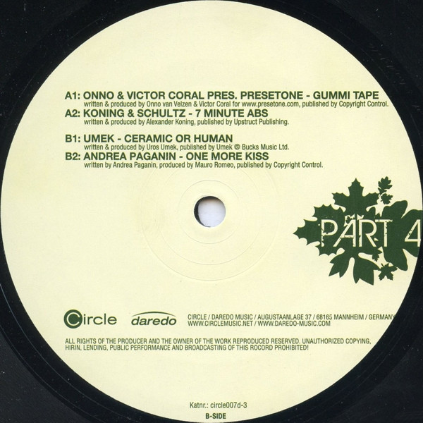 Various - Mechanic Side Of Nature - Part 4 Of 4 | Circle Music (circle007d-3) - 4