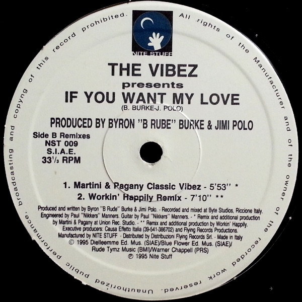 The Vibez - If You Want My Love | Nite Stuff (NST 009) - 3 The Vibez - If You Want My Love | Nite Stuff (NST 009) - 3
