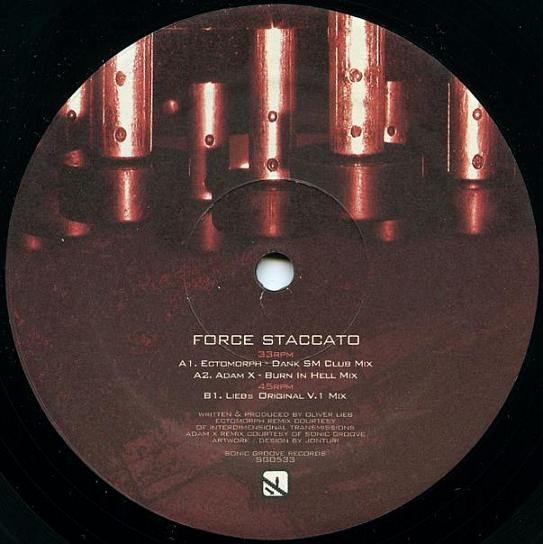 Force Staccato - Staccato | Sonic Groove (SG0533) - 2 Force Staccato - Staccato | Sonic Groove (SG0533) - 2