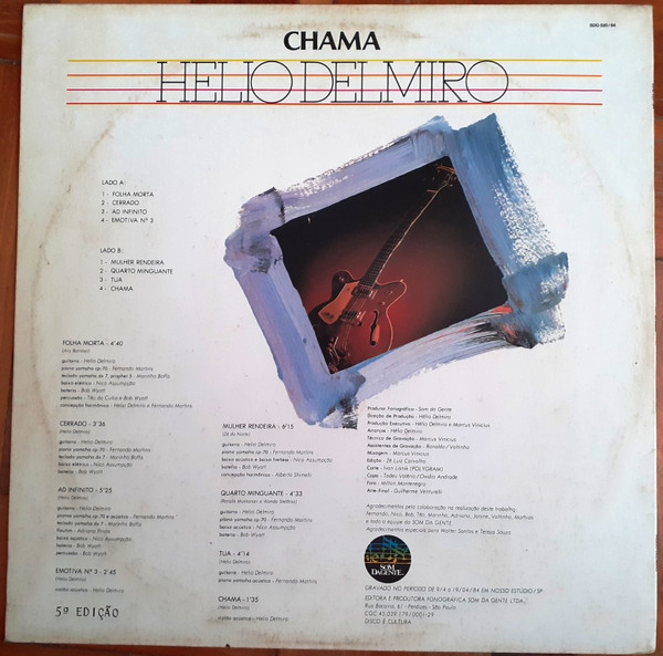 Hélio Delmiro - Chama | Som Da Gente (SDG 020/84) - 3