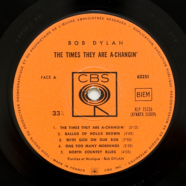 Bob Dylan - "Mister" Bob Dylan | CBS (62 251) - 3